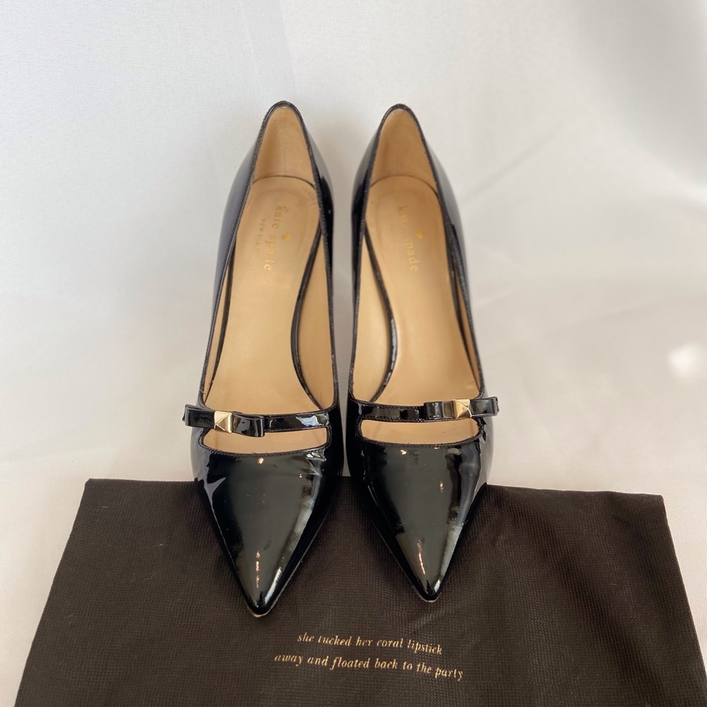 Kate Spade Patent Leather Mary Jane Heels